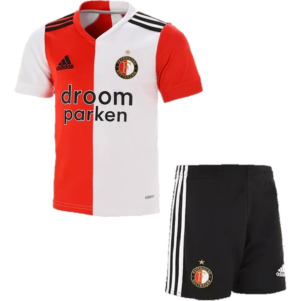 Camiseta Feyenoord Rotterdam Primera equipo Niño 2020-21 Rojo